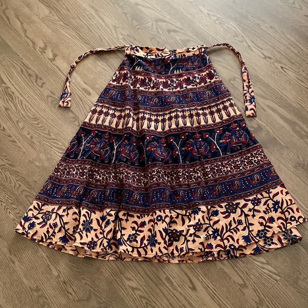 Wrap around skirt